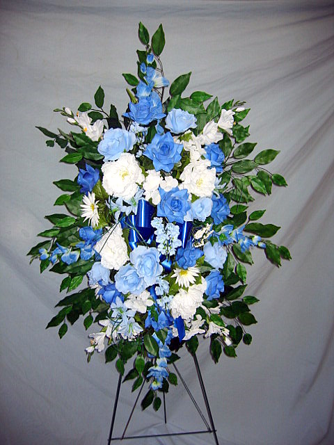 Ashleys Florist and Antiques Silk Funeral Arrangements