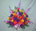 SKFUB05 Silk Funeral Basket