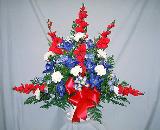 SKFUB13 Silk Funeral Basket
