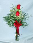 01N 2 Red Roses Arranged